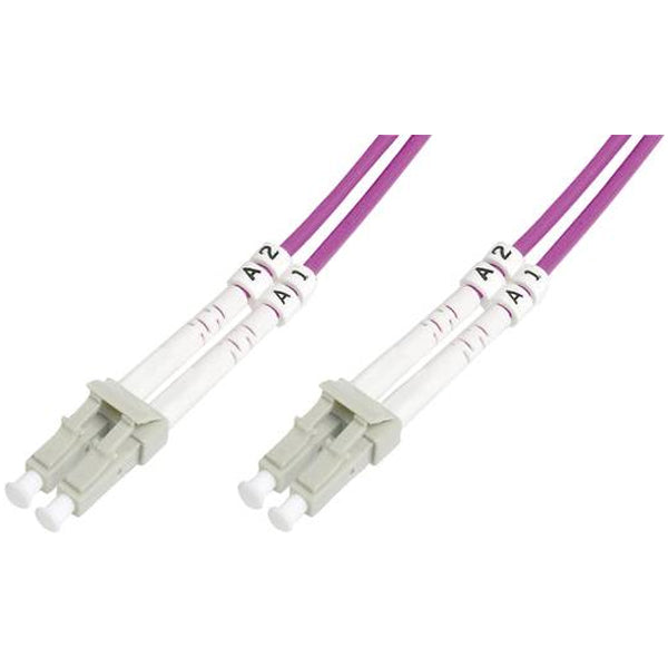 LWL Patchkabel, Duplex, LC > LC Stecker, Multimode OM4_0