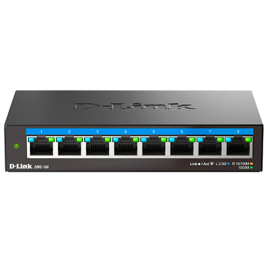 Switch D-LINK DMS-108/E / Preto_0