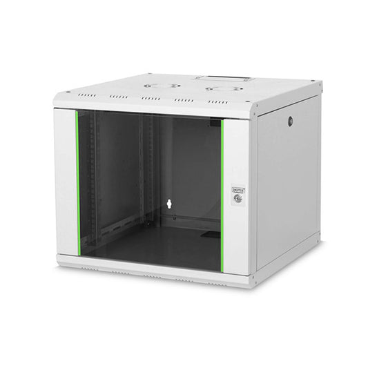 Wandschrank DIGITUS 483-mm / 9 HE / Preto / DN-19_09U-6/6_0