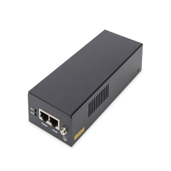 Injetor Gigabit Ethernet PoE++ DIGITUS / 85 W / Preto / 1734740_0