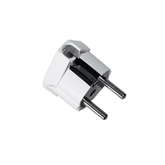 Ficha tipo f t/tl saÃ­da lateral 4,8mm 16a branco (embalada)_0