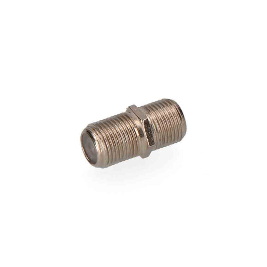 Conector uniÃ£o "f" macho-macho parabolica edm embalado_0