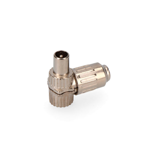 Ficha macho tv metalica curva 9,5mm edm embalada_0