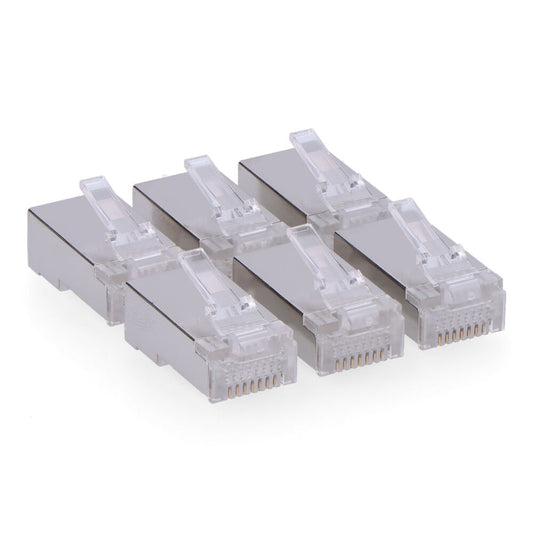 Conector rj45 macho ftp cat5e fechado (saco 6 u)_0