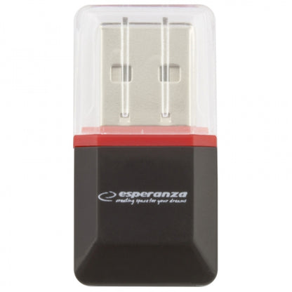 ESPERANZA MICRO SD USB 2.0 CARD READER BLACK_0