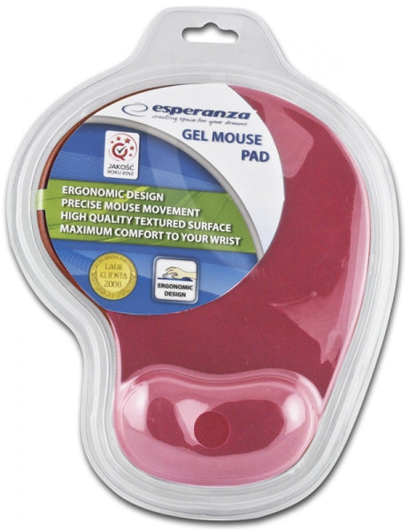 ESPERANZA GEL MOUSE PAD RED_0