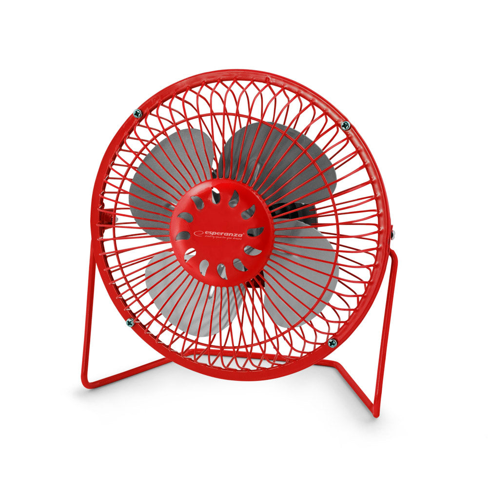 ESPERANZA 6" USB FAN YUGO RED_0