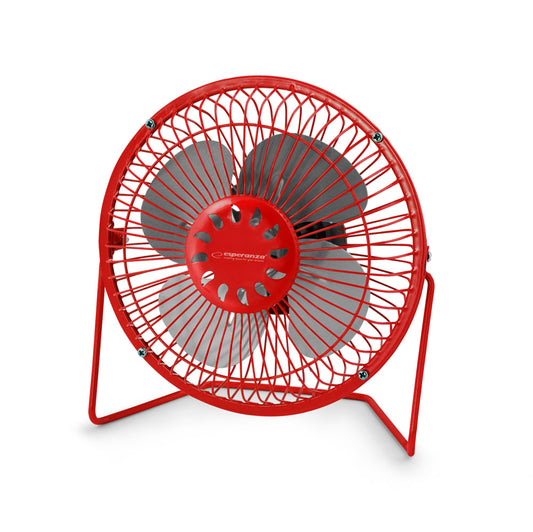 ESPERANZA 6" USB FAN YUGO RED_0