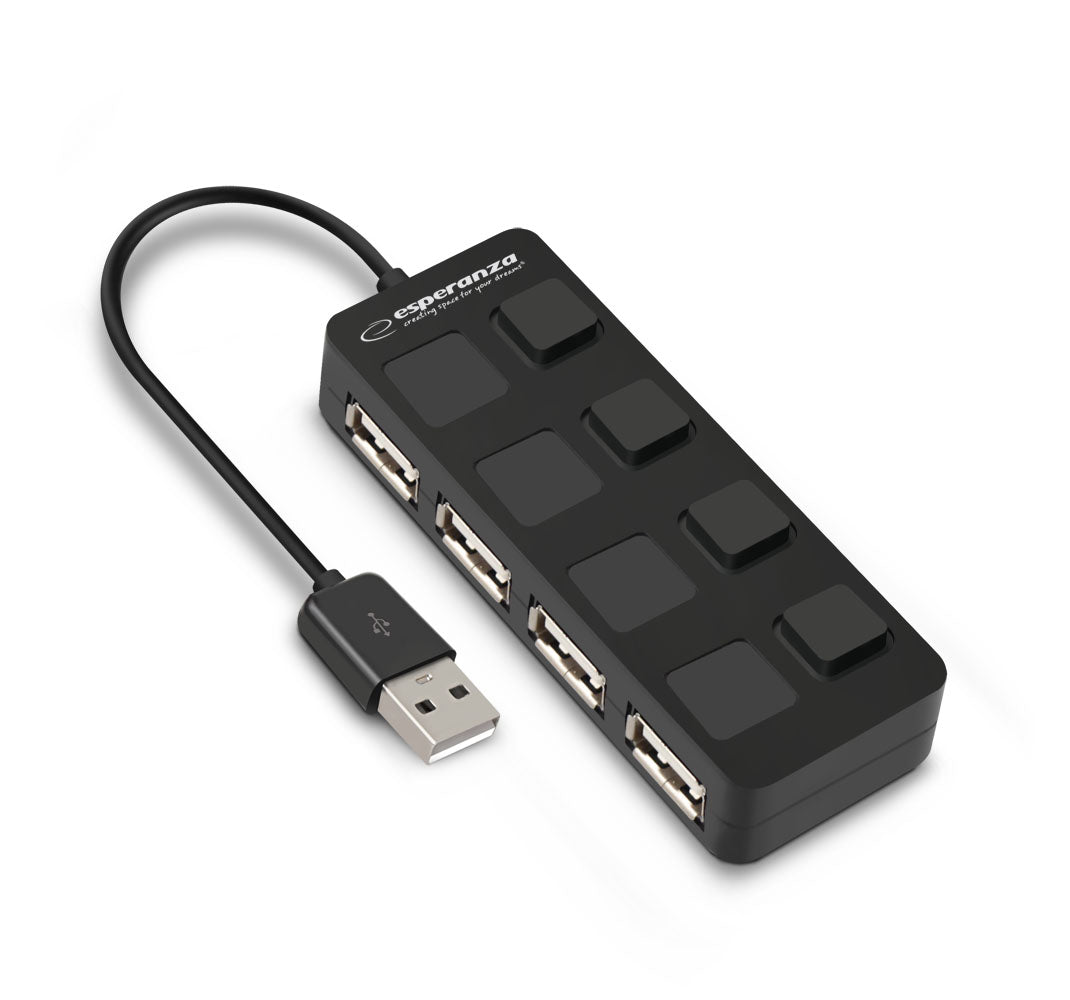 ESPERANZA 4 PORT USB 2.0 HUB_0