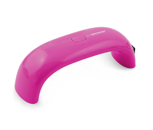 ESPERANZA UV LAMP FOR NAILS PEARL PINK 9W_0