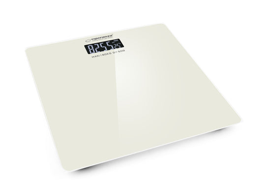 ESPERANZA BATHROOM SCALE AEROBIC WHITE_0