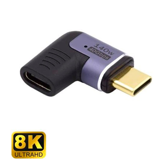 Adaptador Magnético EWENT USB-C 90 Graus / Preto / EC1048_0