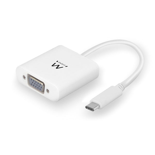 EWENT ADAPTADOR USB C PARA VGA 1080P_0
