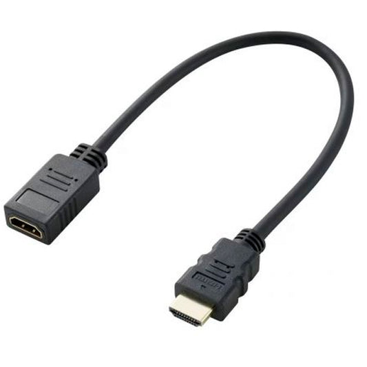 EWENT ADAPTADOR FLEXIVEL HDMI 2.0 4K 60HZ M/F 0.15MT_0