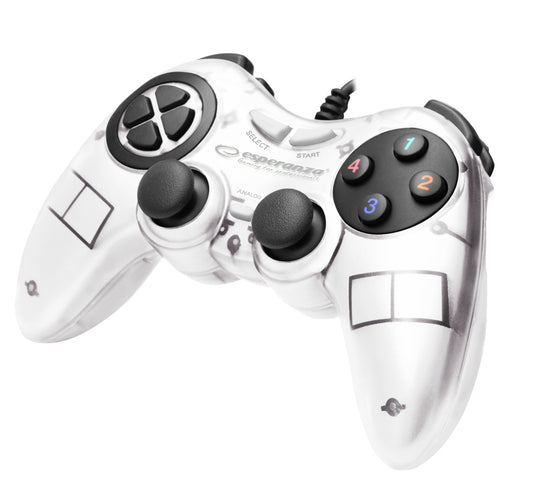 ESPERANZA GAMEPAD PC USB FIGHTER WHITE_0