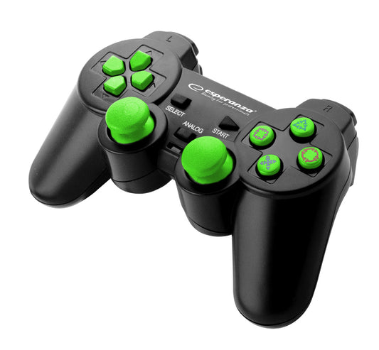 ESPERANZA GAMEPAD PS3/PC USB TROOPER BLACK/GREEN_0