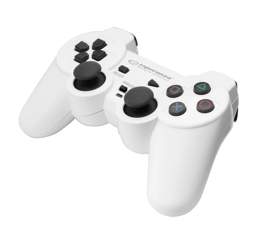 ESPERANZA GAMEPAD PS3/PC USB TROOPER WHITE/BLACK_0