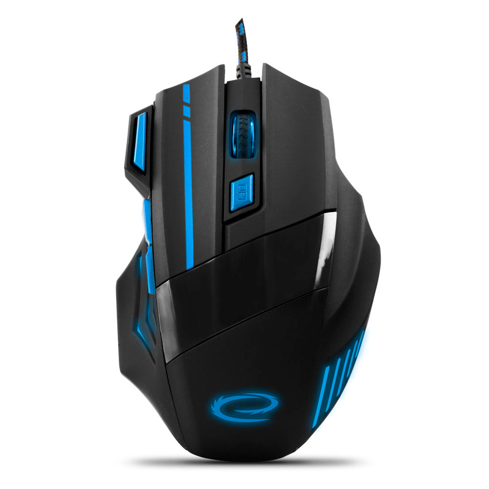 ESPERANZA WIRED MOUSE FOR GAMERS 7D OPT. USB MX201 WOLF BLUE_0