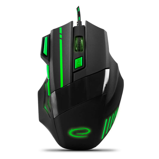 Esperanza EGM201G Wired gaming mouse (green)_0