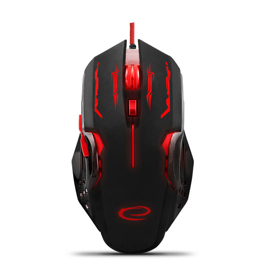 ESPERANZA WIRED MOUSE FOR GAMERS 6D OPT. USB MX403 APACHE RED_0