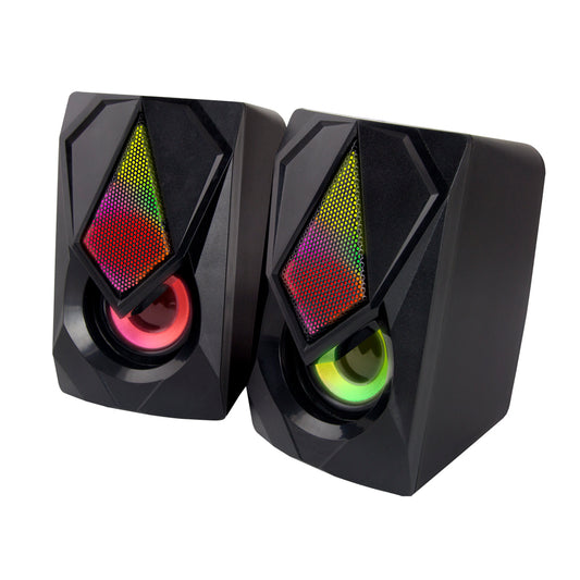 ESPERANZA USB SPEAKERS 2.0 LED RAINBOW BOOGIE_0