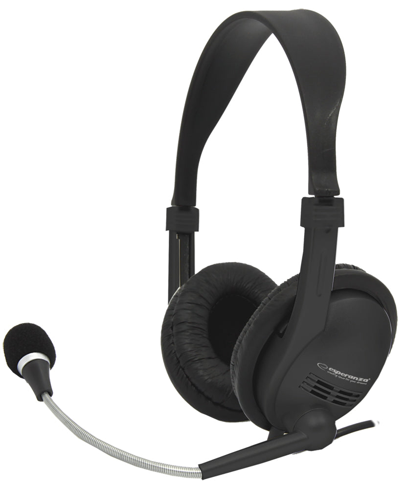 ESPERANZA STEREO HEADPHONES WITH MICROPHONE PRESTO_0