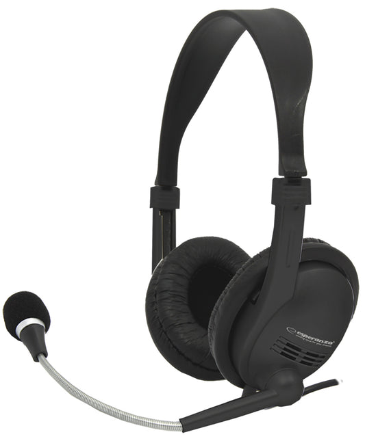 ESPERANZA STEREO HEADPHONES WITH MICROPHONE PRESTO_0