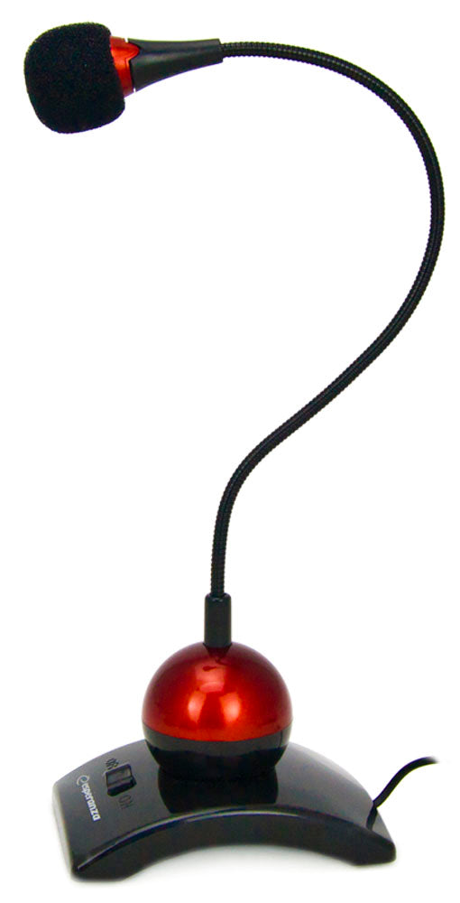 ESPERANZA MICROPHONE CHAT DESKTOP RED_0