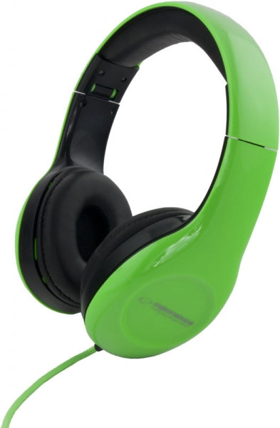 ESPERANZA STEREO AUDIO HEADPHONES SOUL GREEN_0