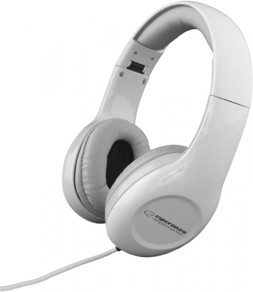ESPERANZA STEREO AUDIO HEADPHONES SOUL WHITE_0