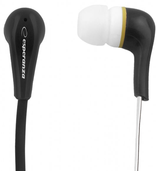 ESPERANZA STEREO EARPHONES LOLLIPOP BLACK_0