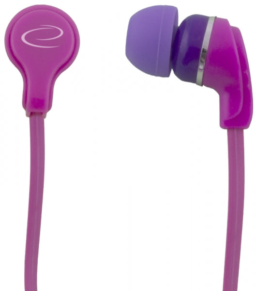 ESPERANZA STEREO EARPHONES NEON PINK_0