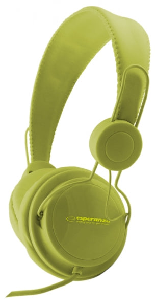 ESPERANZA STEREO AUDIO HEADPHONES SENSATION GREEN_0