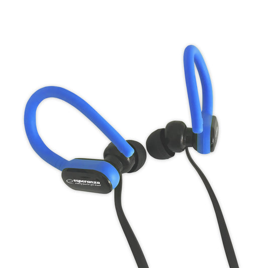 ESPERANZA EARPHONES WITH MICROPHONE EH197KB BLACK/BLUE_0