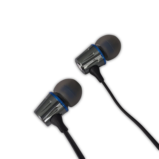 ESPERANZA METAL EARPHONES WITH MICROPHONE EH203 GRAPHITE/BLUE_0