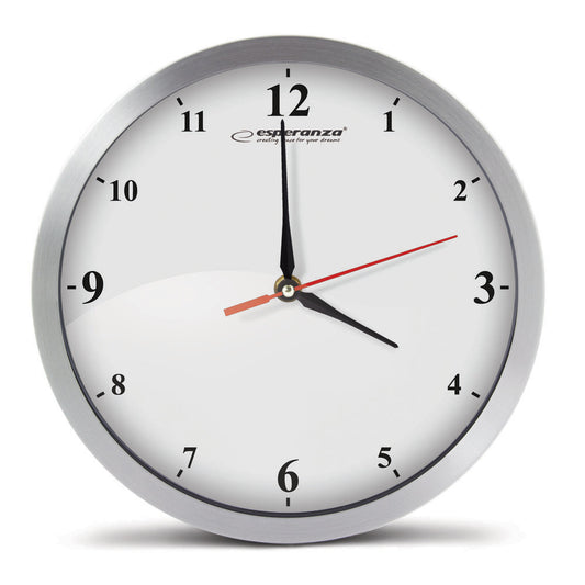 ESPERANZA WALL CLOCK DETROIT WHITE_0