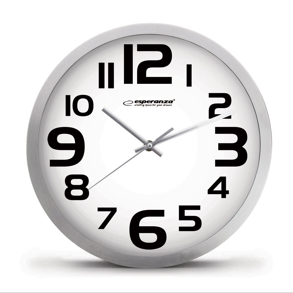 ESPERANZA WALL CLOCK ZURICH WHITE_0