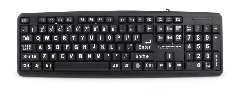 ESPERANZA WIRED BIG LETTERS USB KEYBOARD FLORIDA_0