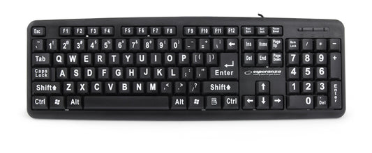 ESPERANZA WIRED BIG LETTERS USB KEYBOARD FLORIDA_0