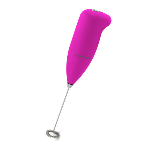 ESPERANZA MINI MILK FROTHER LATTE PINK_0