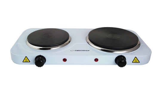ESPERANZA ELECTRIC HOT PLATE YELLOWSTONE WHITE_0