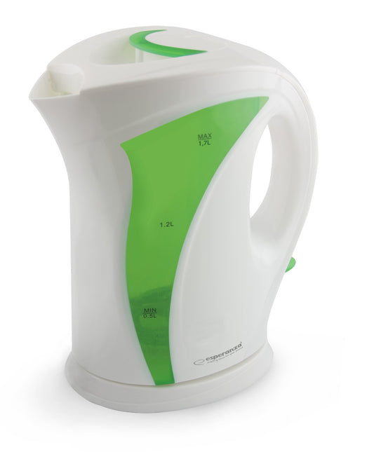ESPERANZA ELECTRIC KETTLE IGUAZU 1.7 L WHITE/GREEN_0