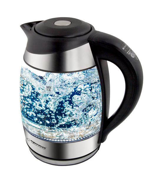 ESPERANZA ELECTRIC GLASS KETTLE WITH LED AND TEMPERATURE CONTROLER SEINE 1.7 L BLACK_0