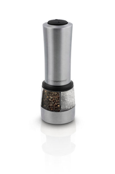ESPERANZA 2-IN-1 PEPPER GRINDER CAYENNE STAINLESS STEEL_0