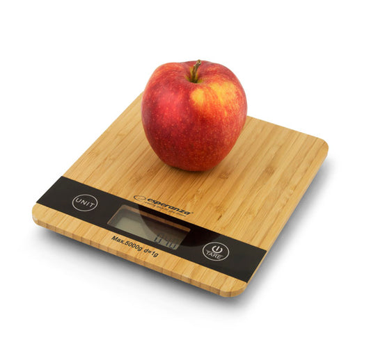 ESPERANZA DIGITAL KITCHEN SCALE BAMBOO_0