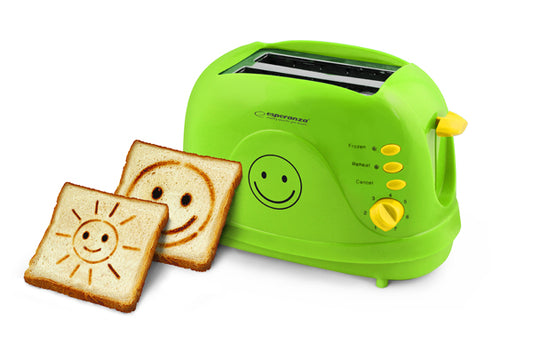 ESPERANZA TOASTER CROISSANT WITH IMAGE TOASTING MULTI-FUNCTIONAL 
_0