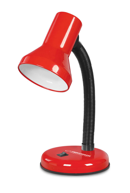 ESPERANZA DESK LAMP E27 ALTAIR RED_0