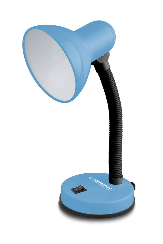 ESPERANZA DESK LAMP E27 VEGA BLUE_0
