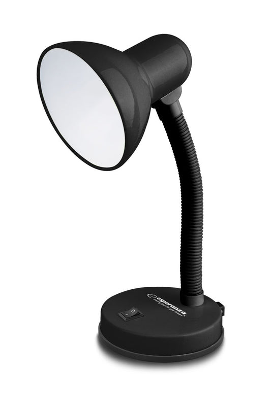 ESPERANZA DESK LAMP E27 VEGA BLACK_0