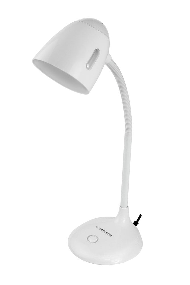ESPERANZA DESK LAMP E27 ELECTRA WHITE_0